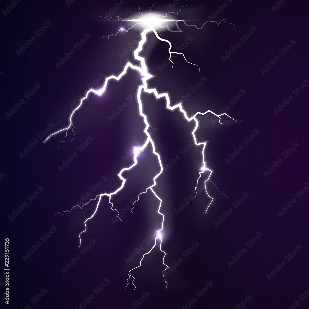 Lightning flash light