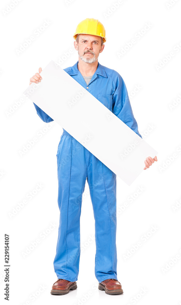 Adult tired worker Adult tired worker