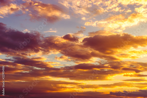 sunset in the sky © angelikakis