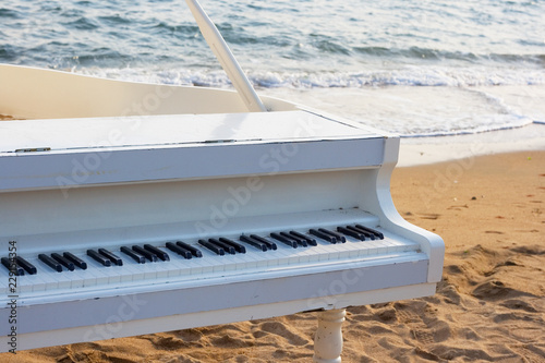 grand piano on the seacoast four