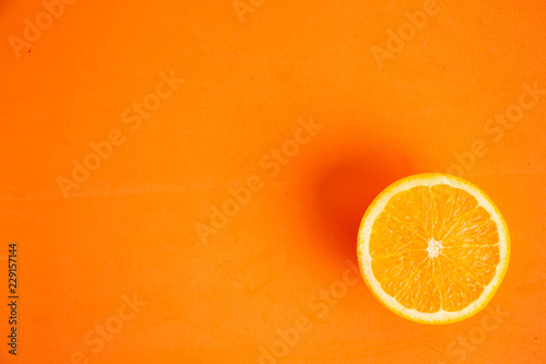 orange fruit in colorful background