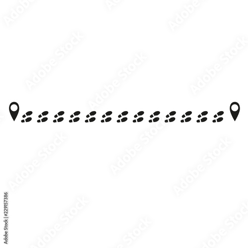 Tracking track footprints human shoes shoe sole funny feet footsteps paws people silhouette follow vector eps route steps sign foot Walks Walking wallpaper banner poster footmark fun funny navigatio