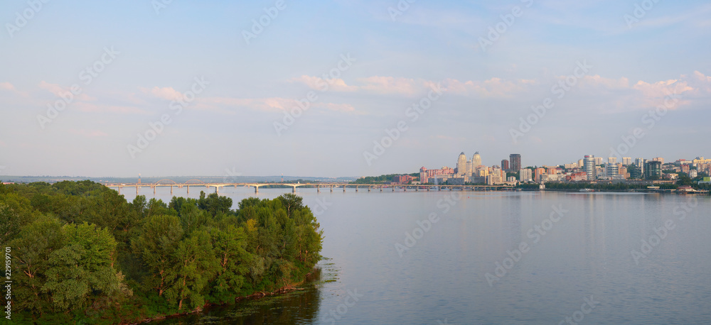 Dnepropetrovsk (Dnepr, Dnipro) cityscape