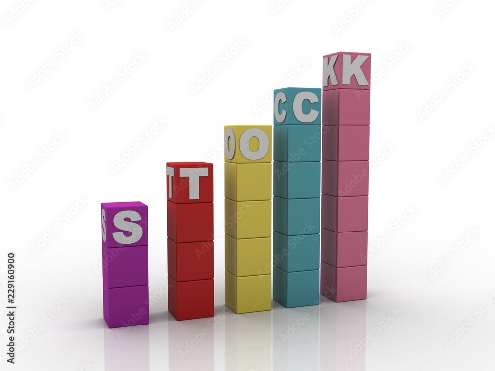3d rendering Stock market online business concept. business Graph 3d rendering Stock market online business concept. business Graph
