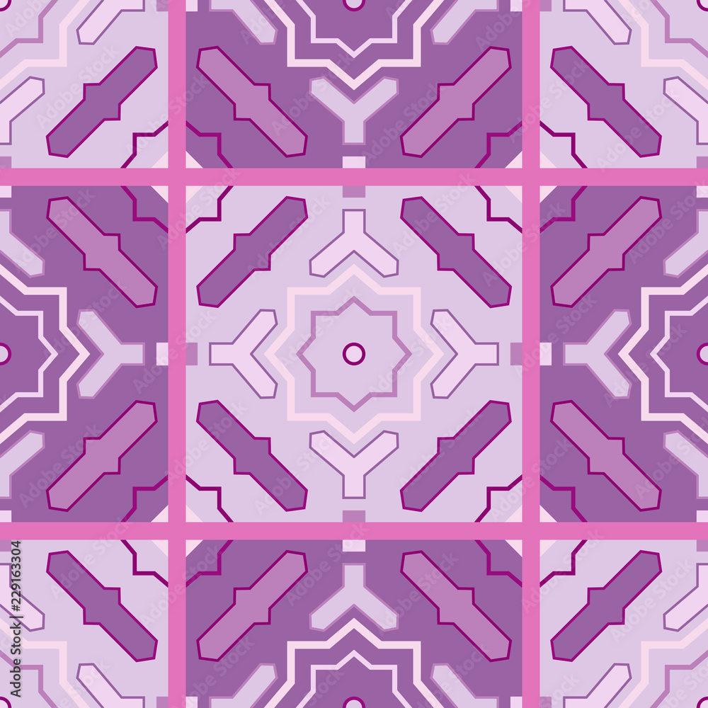 Seamless geometric arabesque oriental pattern. Vector traditional ethnic background. Perfect for fabrics, promotional products, notebooks. Seamless geometric arabesque oriental pattern. Vector traditional ethnic background. Perfect for fabrics, promotional products, notebooks.