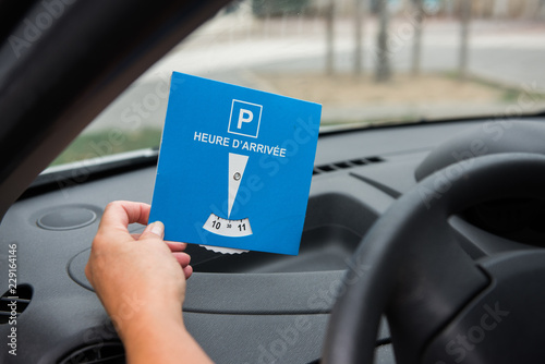 disque de stationnement