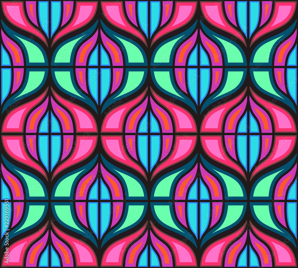 Seamless retro pattern Seamless retro pattern