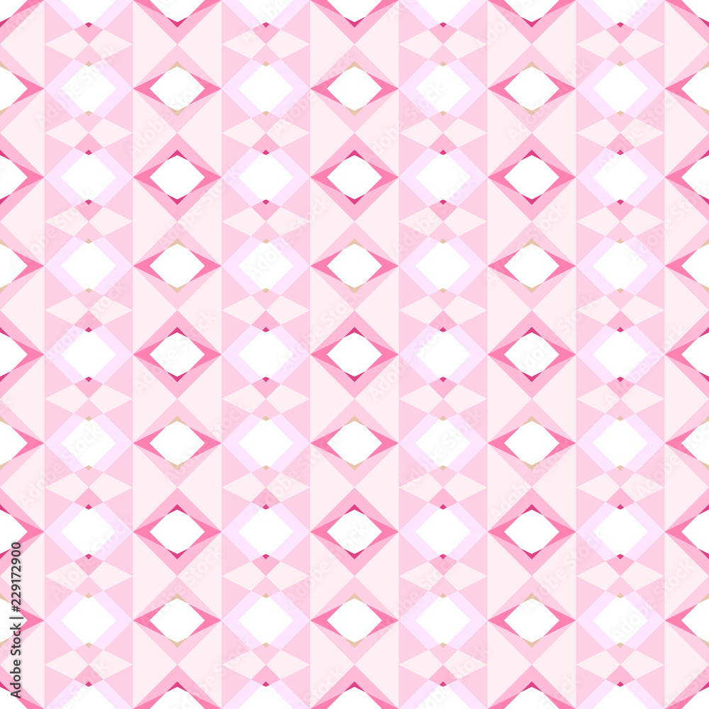 Seamless geometric pattern background of shading pink polygon shapes with vertical stripes. Flat design vector illustration, EPS10. Use as background, wallpaper, gift wrap paper, tile, fabric prints. Seamless geometric pattern background of shading pink polygon shapes with vertical stripes. Flat design vector illustration, EPS10. Use as background, wallpaper, gift wrap paper, tile, fabric prints.