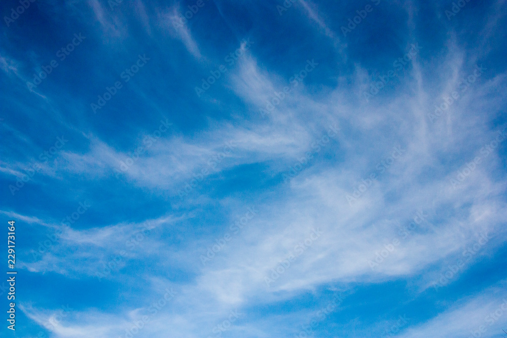 Obraz premium blue sky with clouds