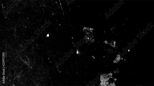 Texture of old black vintage film, 4k