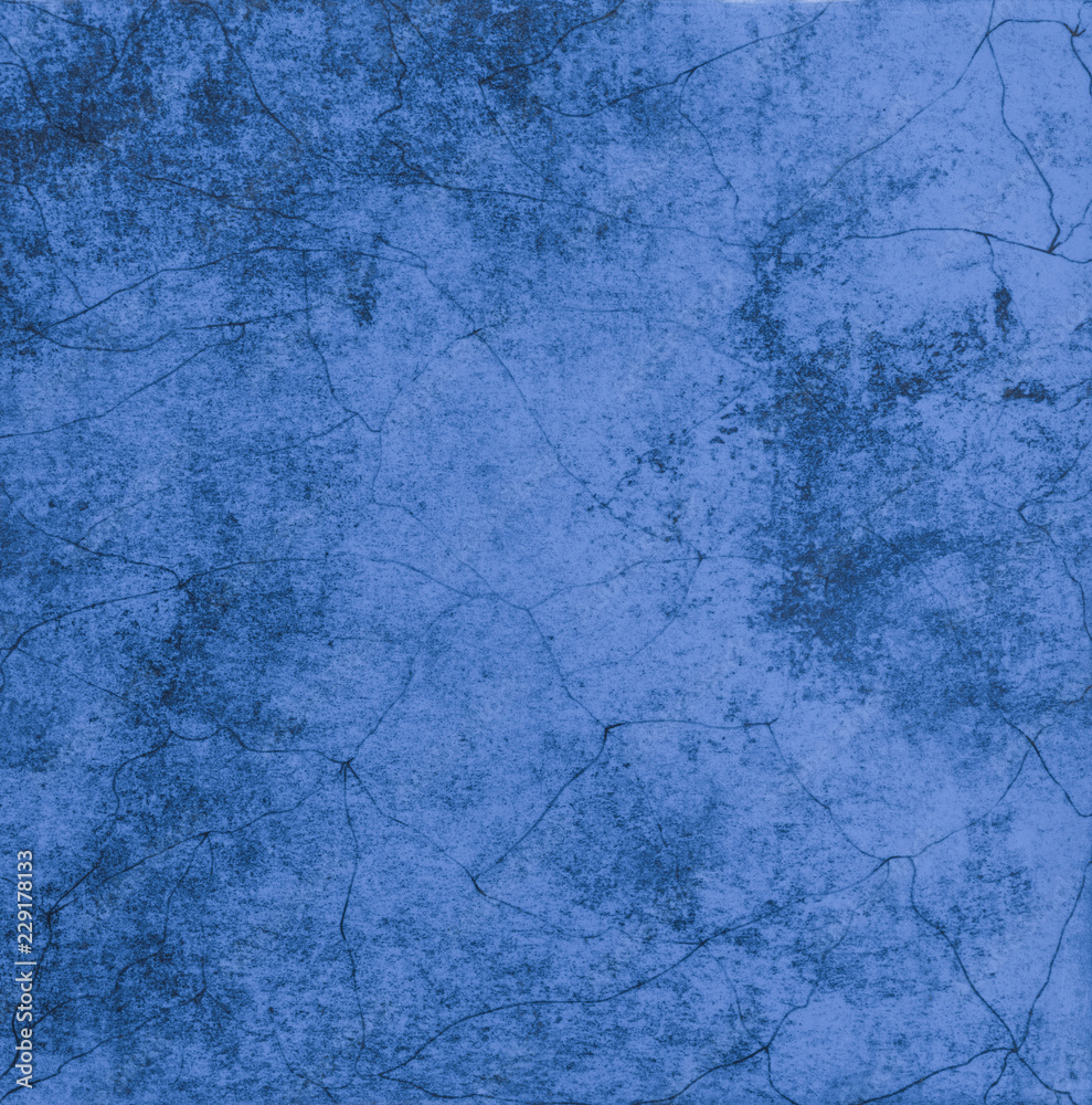 Fototapeta premium dark blue abstract ceramic tiled surface