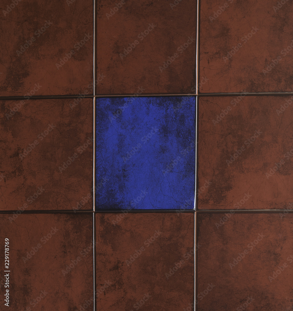 Fototapeta premium colored ceramic mosaic classic tile