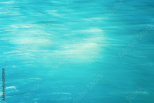 Flowing water natural abstract background for your design. Image with copy space