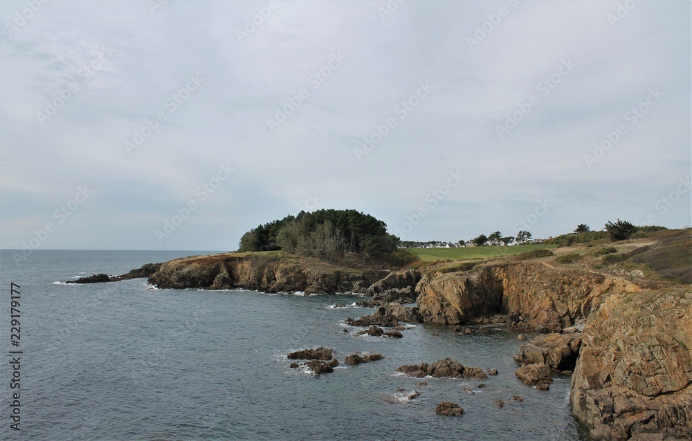 Doelan landscape, Brittany, France