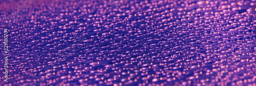 water drops abstract holiday background purple