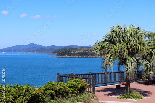 鹿児島県 長島から見る東シナ海の風景