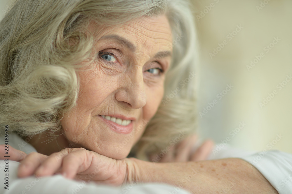 Portrait of a beautiful senior woman posing Portrait of a beautiful senior woman posing