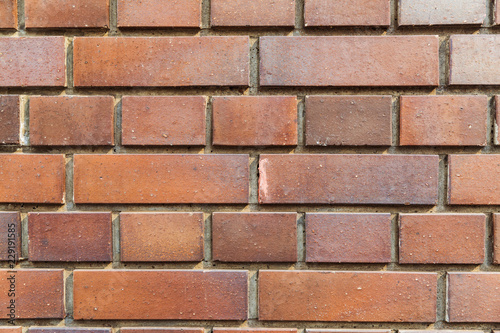 background and texture concept - close up of brick wall