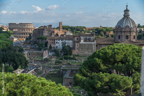 Ancient Rome Panorama View