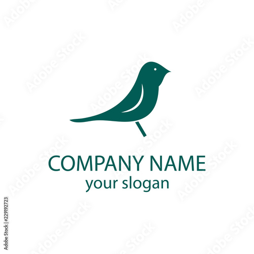 bird line logo icon design template vector