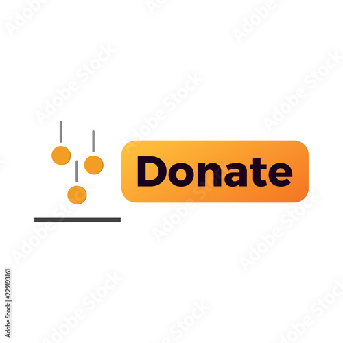 Donate money button