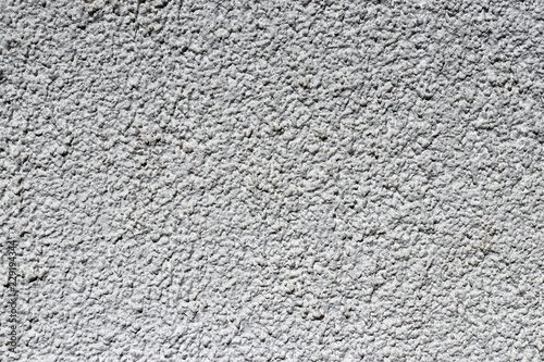 White plastered rough wall