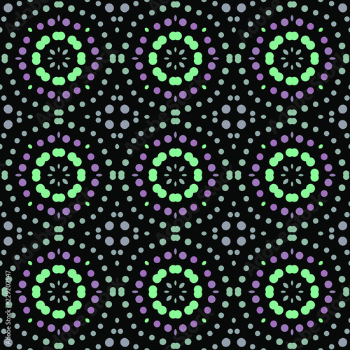 Seamless background pattern with a variety of multicolored lines.