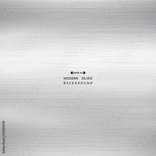 Silver stainless steel plate background.