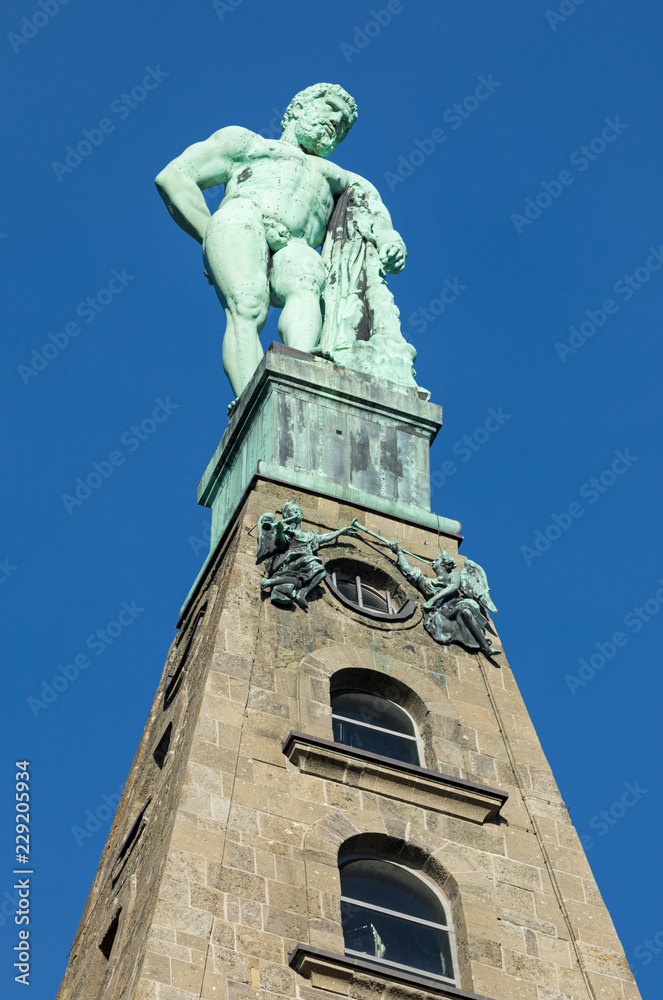 Hercules monument at Kassel closeup