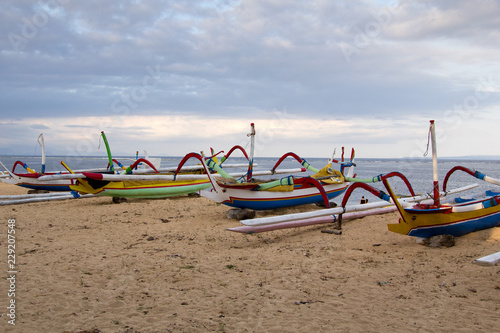 Wallpaper Mural Catamaran boats on the beach Torontodigital.ca