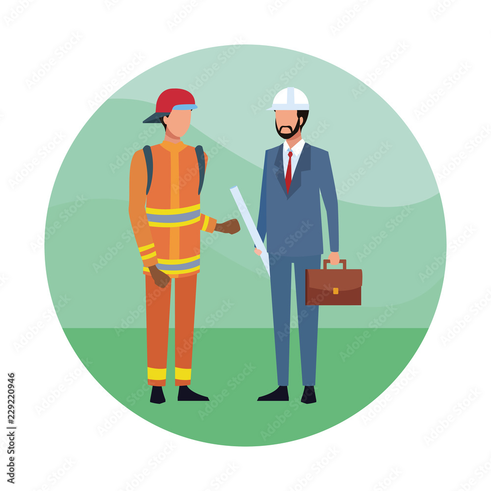 Architect and firefighter Architect and firefighter