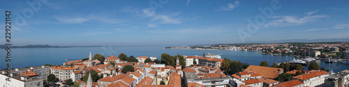 Altstadt von Zadar, Panoramabild
