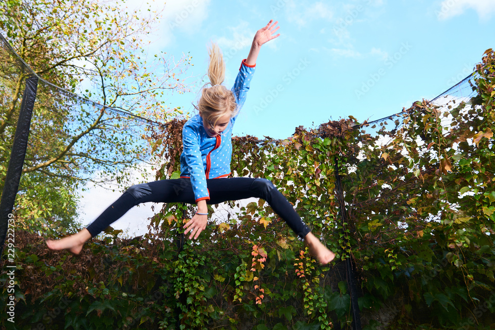 Children are at a high risk of injury when they jump on trampolines.