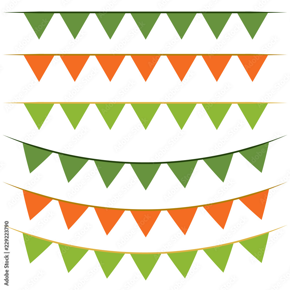 Garlands. Checkboxes. Garlands. Checkboxes.