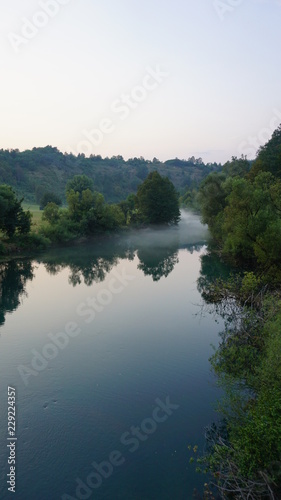 Mreznica river in croatia