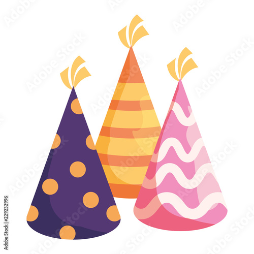 party hats decoration celebration birthday