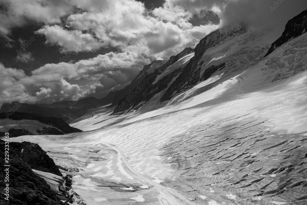 Wandern Schweizer Alpen, Berner Oberland,  Jungfraujoch, Aletsch, Grindelwald, Schweiz