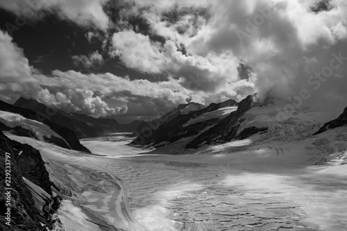 Wandern Schweizer Alpen, Berner Oberland, Jungfraujoch, Aletsch, Grindelwald, Schweiz