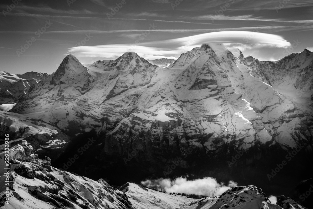Alpen, Wandern, Berner Oberland, Eiger Mönch Jungfrau, Grindelwald, Schweiz