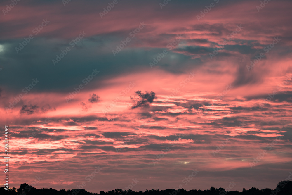 Dramatic sunset and sunrise sky. Dramatic sunset and sunrise sky.