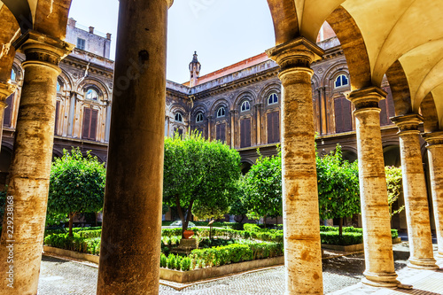 The Doria Pamphilj Gallery palace court