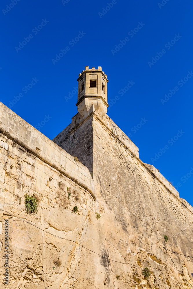 Floriana, Malta. Knight's Watchtower