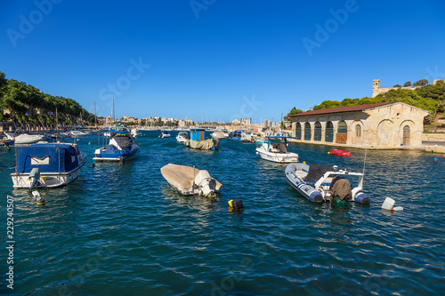 Pieta, Malta. Boat Harbor