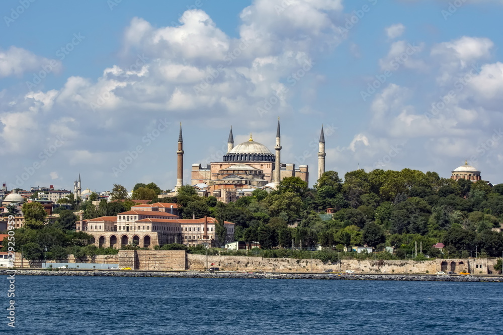 Fototapeta premium Hagia Sophia Museum, Istanbul, Turkey