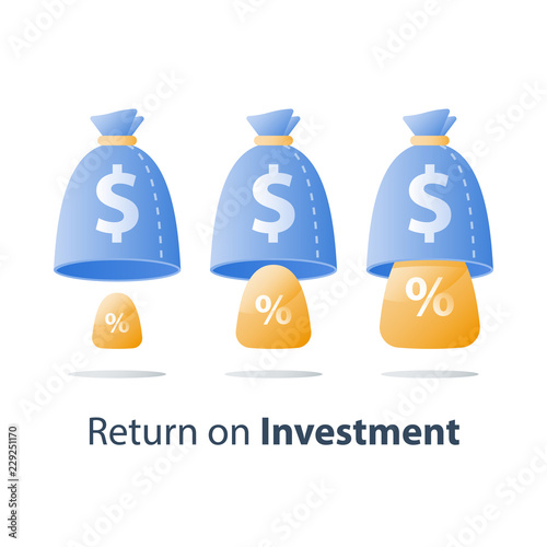 Financial concept, long term investment strategy, pension fund, secure finance, savings account, multiply capital, value increase
