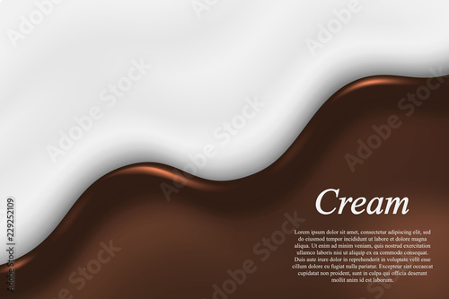 liquid chocolate background
