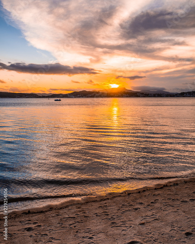 sunset over the sea © AndrePhilipe