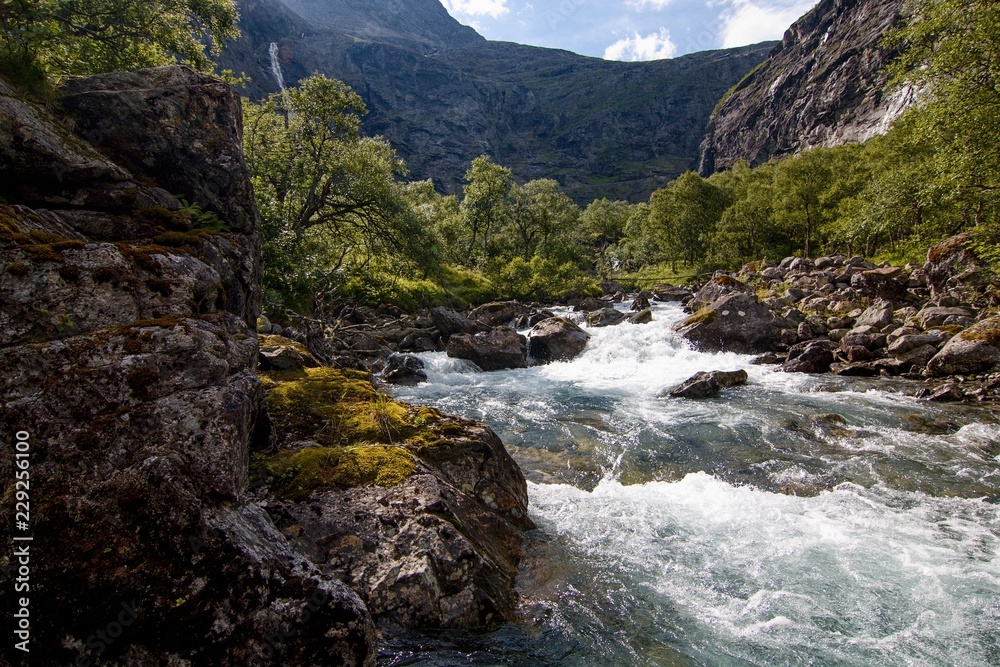 River in Trollstiggen