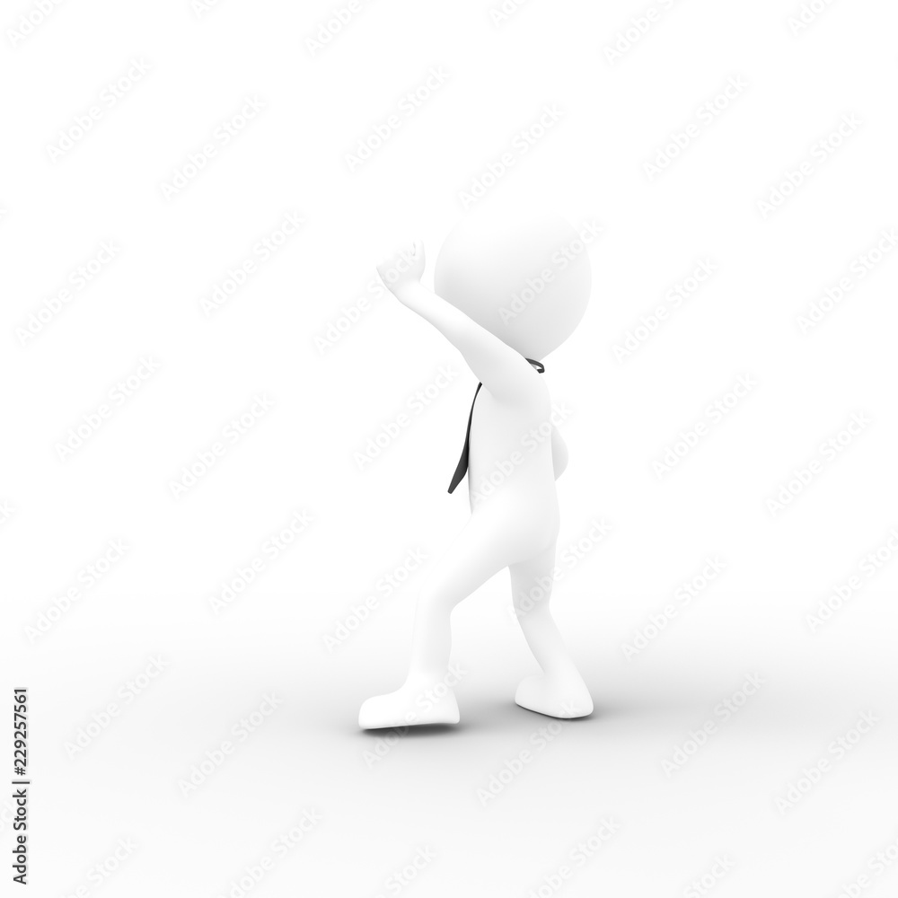 Businessman with a tie