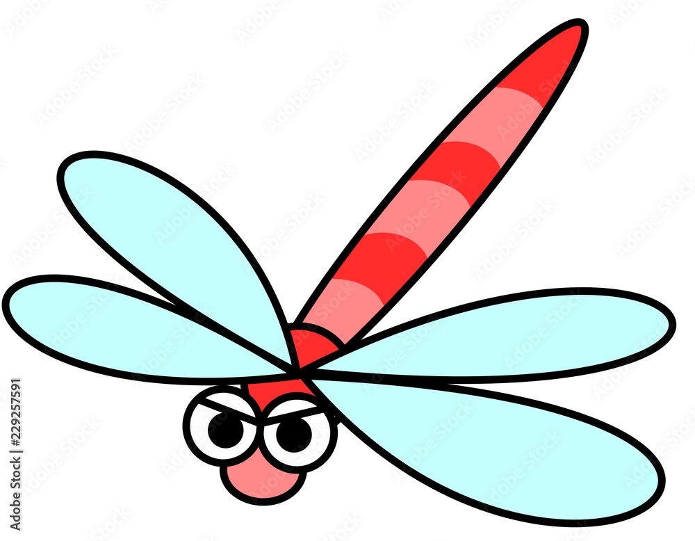 トンボ模様頑張る 赤 Stock イラスト Adobe Stock
